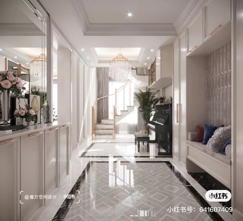 【付费帖子】现代轻奢莫兰迪打造粉色少女感住宅