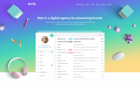 软件应用程序展示pc官网界面（psd）