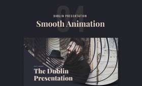 个人演讲展示ppt-商务外贸展示PPT(黑白两色）